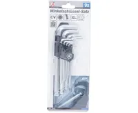 BGS Klíče imbus 1,5 - 10,0 mm s koulí, 9 dílů v poř. (5)