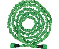 BGS Zahradní smršťovací hadice s ruční sprchou se 7 funkcemi ,  3 - 10m (2)