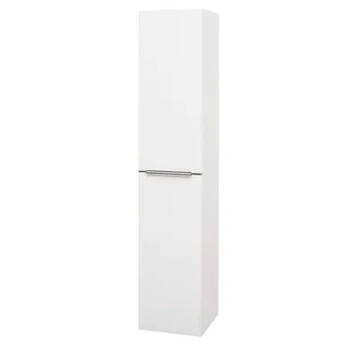 Mailo, koupelnová skříňka, vysoká, L/P otevírání, bílá, 350X385/1700 mm