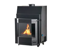 HS Flamingo Krbová vložka AQUAFLAM ® PRIZMAT 25 s výměníkem a manuální regulací