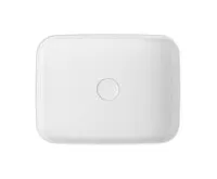 ISVEA INFINITY RECTANGLE keramické umyvadlo na desku, 50x36cm, bílá (1)