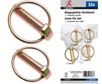 BGS Čep pojistný 4,5 - 11 mm, sada 32 dílů