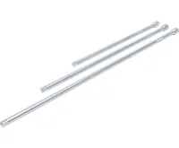 BGS Sada prodloužení, 12,5 mm (1/2"), 450 / 600 / 750 mm, 3dílná BGS Sada prodloužení, 12,5 mm (1/2"), 450 / 600 / 750 mm, 3dílná