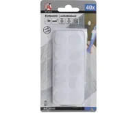 BGS Kolečka na suchý zip, bílé, 40dílná (1)