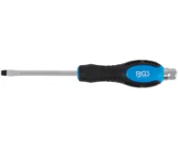 BGS Šroubovák plochý 6x100 mm, s šestihranem BGS Šroubovák plochý 6x100 mm, s šestihranem