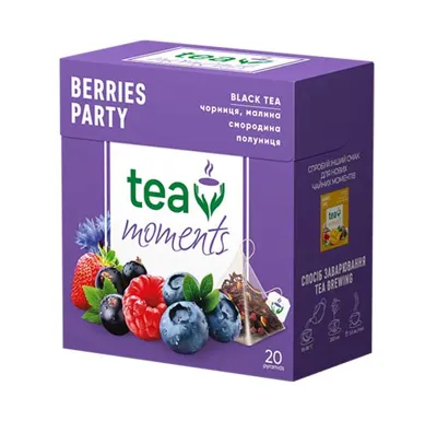 Čaj Tea Moments Berries Party (20 pyramid)