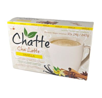 Chatte - Chai Latte Vanilla sáček 10x24g