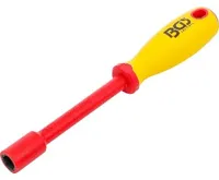 BGS Šroubovák na nástrčné klíče VDE, šestihran, 12 mm, Délka čepele 125 mm BGS Šroubovák na nástrčné klíče VDE, šestihran, 12 mm, Délka čepele 125 mm