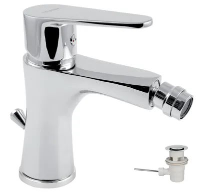 NOVASERVIS Bidetová baterie s výpustí Titania Fresh chrom - 96011,0