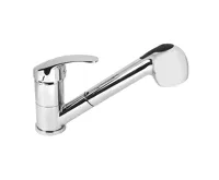 Dřezová stojánková baterie, Sonáta, s výsuvnou sprchou, chrom Dřezová stojánková baterie, Sonáta, s výsuvnou sprchou, chrom