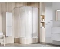 Ravak sprchový kout čtvrtkruh SKCP4-90 Sabina satin+pearl
