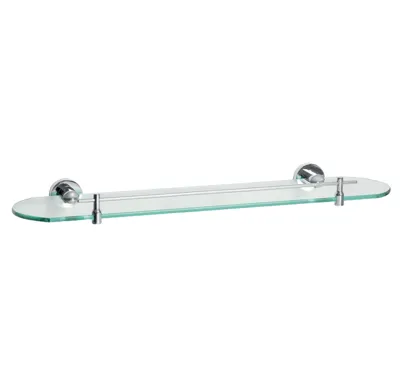 NOVASERVIS Polička se zábradlím Mephisto chrom - 6853,0