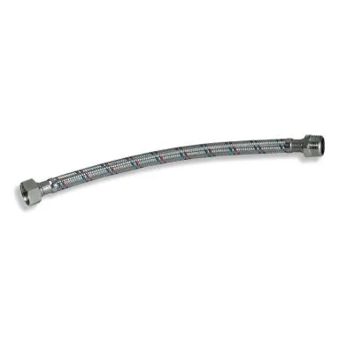 NOVASERVIS Nerezová hadička Š1/2" x M3/8" -80cm - PWS222