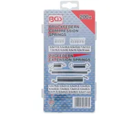 BGS Pružiny pr. 4, - 9,5 mm, sada 200 dílů (2)