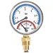 Termomanometr 80mm, 0-6 bar, 0-120°C, radiál, spodní vývod 1/2" Termomanometr 80mm, 0-6 bar, 0-120°C, radiál, spodní vývod 1/2"