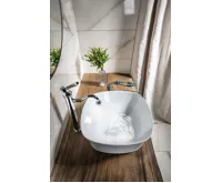 SAPHO IDEA keramické umyvadlo na desku 42x42cm, bílá (6)