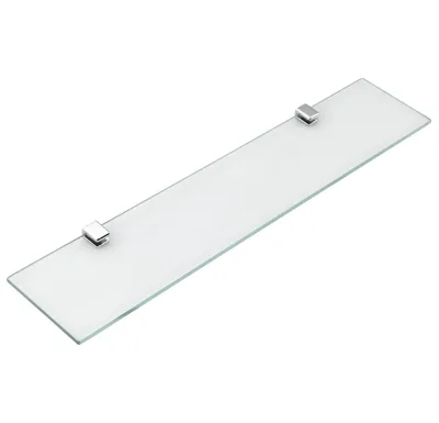 AQUALINE SAMBA skleněná polička 500mm, chrom
