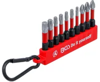 BGS Sada torzní bitů,  pohon vnější šestihran 6,3 mm (1/4"),  10dílná - BGS 20818 (1)