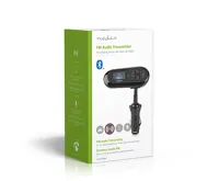 FM transmitter do auta | Husí krk | Hands free volání | 0.4 " | LCD obrazovka | Bluetooth® | 5.0 V DC / 0.5 A | Google Assistant / Siri | Černá (10)