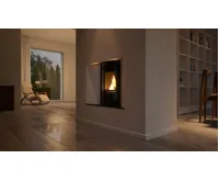 HS Flamingo Krbová vložka AQUAFLAM ® PANORAMA 7 s výměníkem a automatickou regulací hoření (25)