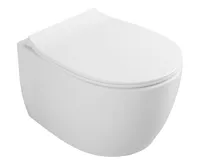 ISVEA SENTIMENTI závěsná WC mísa, Rimless, 36x51cm, bílá (3)