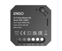 ENGO Controls Chytré relé EREL-16WIFI, 16A, ENGO Smart, TUYA ENGO Controls Chytré relé EREL-16WIFI, 16A, ENGO Smart, TUYA