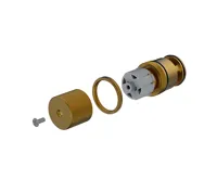 Přepínač tlačítkový bez krytky pro termost. podomítkovou baterii