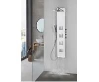POLYSAN SPIRIT SQUARE termostatický sprchový panel 250x1550mm, bílá (8)