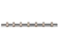BGS Kolejnice pro 1/4" hlavice, 7 klipů BGS Kolejnice pro 1/4" hlavice, 7 klipů