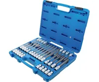 BGS Sada nástrčných hlavic, 12,5 mm (1/2"), TP-profil (pro Torx Plus) s otvorem TP20 – TP70 (2)