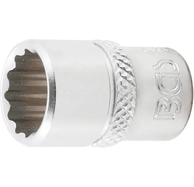 BGS Hlavice nástrčná dvanáctihranná, 6,3 mm (1/4"), 7/16"