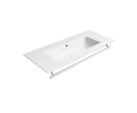 GSI PURA keramické umyvadlo Slim 102x46cm, bez otvoru, bílá ExtraGlaze (4)