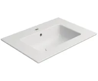 GSI PURA keramické umyvadlo Slim 62x46cm, bílá mat GSI PURA keramické umyvadlo Slim 62x46cm, bílá mat