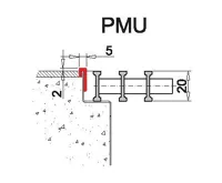 BOKI PML mřížka 300mm /2500mm Dural - elox světlý bronz (3)