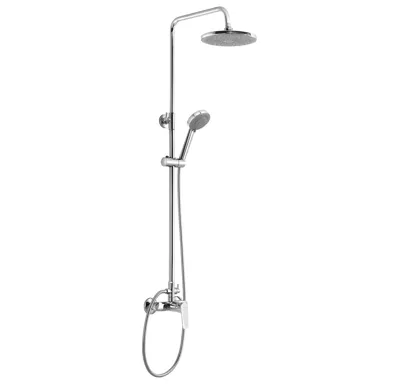 AQUALINE LOTTA sprchový sloup s pákovou baterií, chrom