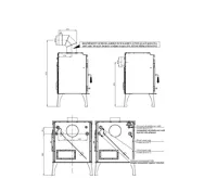 Haas+Sohn Arktic 12 Krbová kamna s výměníkem - černá +  koš ZDARMA (2)