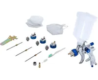 BGS Pneumatická stříkací pistole | se 3 tryskami | 1,2 - 1,7 - 2,0 mm