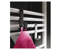 GEDY Háček na otopná tělesa, termoplast, černá (1)