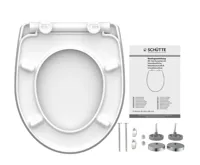 Schütte WC sedátko ROUND DIPS| Duroplast HG,  Duroplast, Soft Close (10)