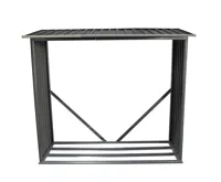 Přístřešek na dřevo plechový HESTIA CW-A antracit IWH-10230010 (2)