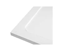 AQUALINE TECMI sprchová vanička z litého mramoru, obdélník 120x90cm, bílá (1)