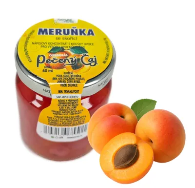 Nature NoTea s.r.o. Pečený čaj Notea - Meruňka se skořicí 60ml