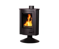 HS Flamingo Krbová kamna MASTERFLAMME ® Piccolo II, černá