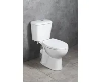 AQUALINE JOSE WC kombi, dvojtlačítko 3/6l, zadní odpad, bílá (6)