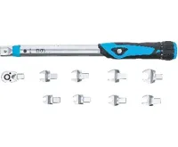 BGS Klíče momentové, 6,3 mm (1/4“), 10 – 50 Nm, 10dílná sada (1)