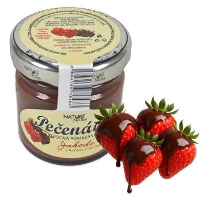 Nature NoTea s.r.o. Pečenáda Jahoda s čokoládou 40g