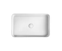 SAPHO BLADE keramické umyvadlo na desku, 65x40cm, bílá (1)
