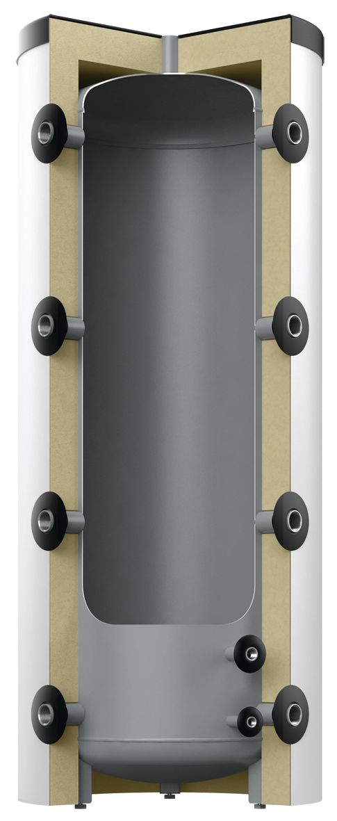 Reflex Akumulační nádrž Storatherm HF 1000_C s izolaci, stříbrná