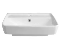 AQUALINE DURU keramické umyvadlo 50x40cm, bílá (3)