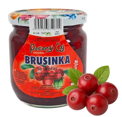 Nature NoTea s.r.o. Pečený čaj Notea - Brusinka se skořící 430ml